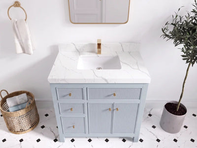 Sonoma 36 in. W x 22 in. D with Center Sink Bathroom Vanity