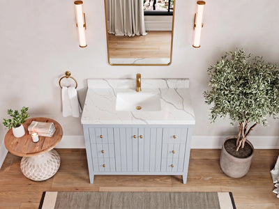 Atlanta 42 in. W x 22 in. D Single Sink Bathroom Vanity