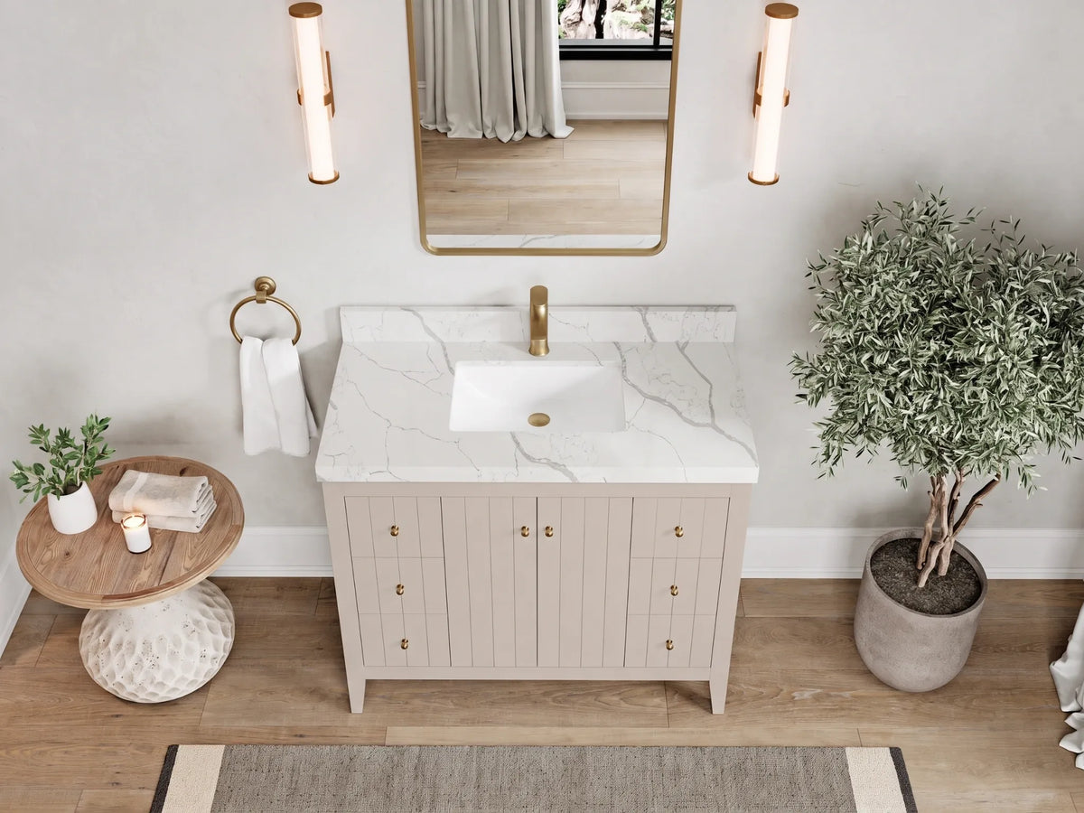 Atlanta 42 in. W x 22 in. D Single Sink Bathroom Vanity