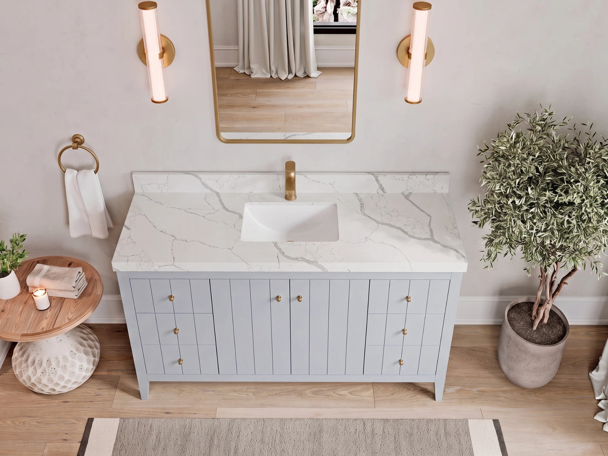 Atlanta 60 in. W x 22 in. D Single Sink Bathroom Vanity