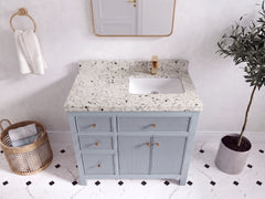 Sonoma 36 in. W x 22 in. D Right Offset Sink Bathroom Vanity - photo 28
