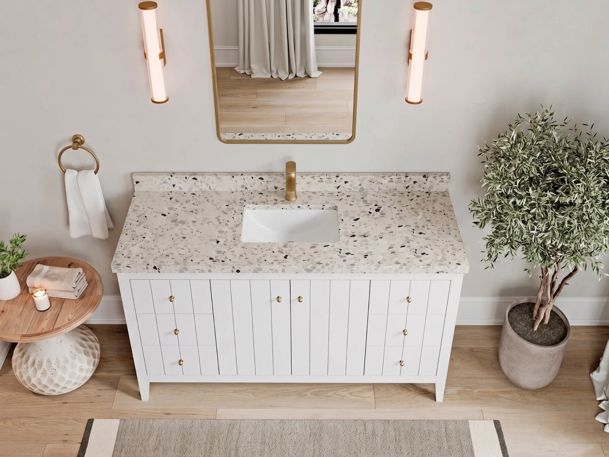 Atlanta 60 in. W x 22 in. D Single Sink Bathroom Vanity