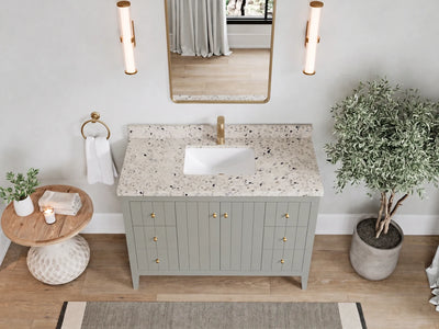 Atlanta 48 in. W x 22 in. D Single Sink Bathroom Vanity