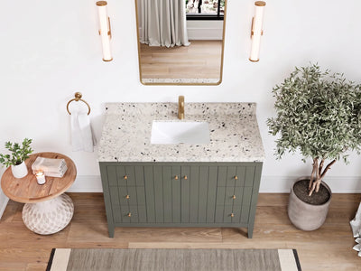 Atlanta 48 in. W x 22 in. D Single Sink Bathroom Vanity