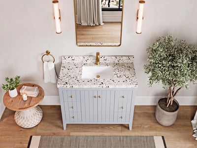 Atlanta 42 in. W x 22 in. D Single Sink Bathroom Vanity