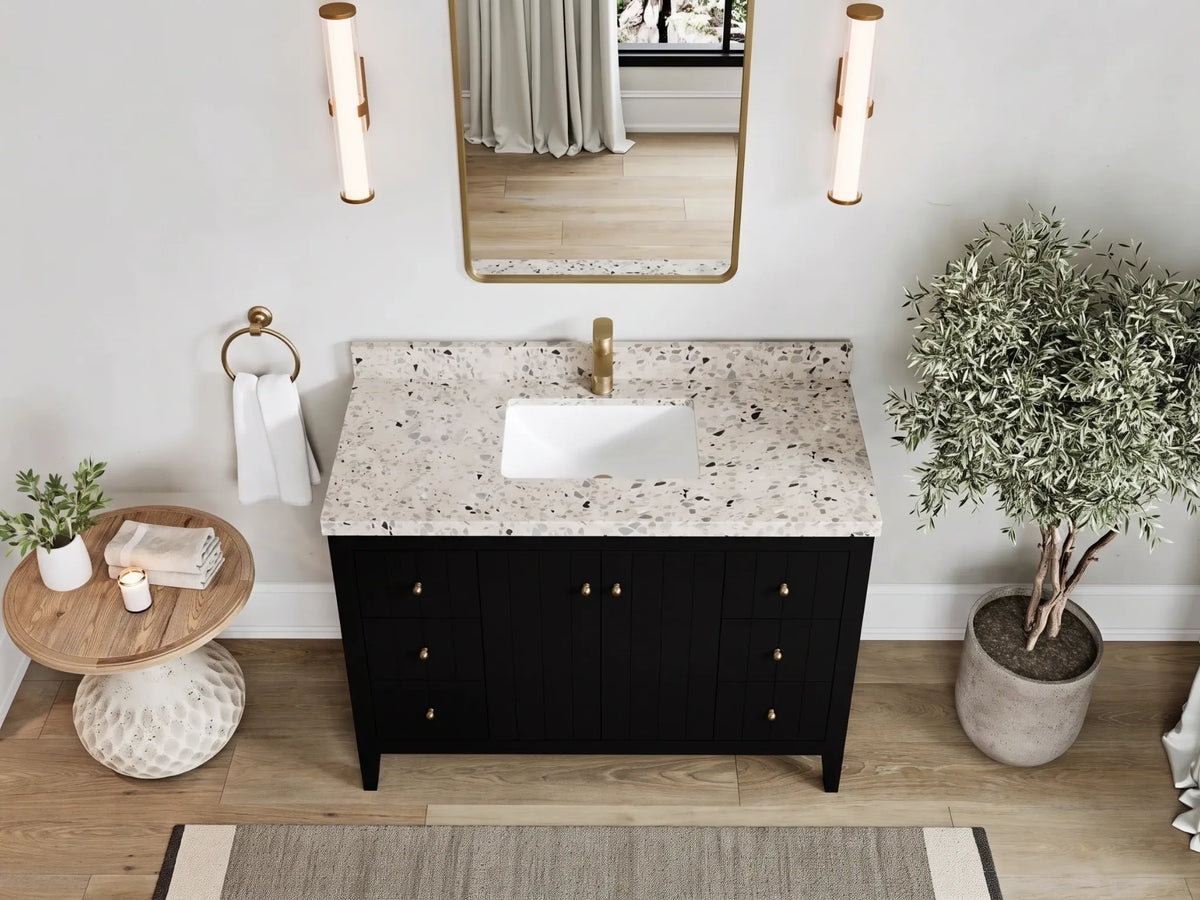 Atlanta 48 in. W x 22 in. D Single Sink Bathroom Vanity