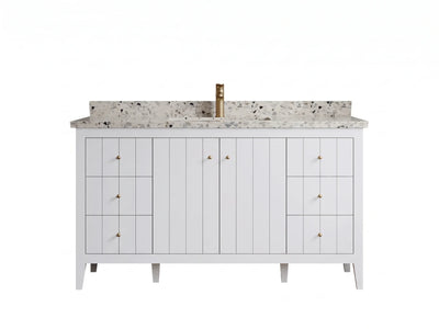 Atlanta 60 in. W x 22 in. D Single Sink Bathroom Vanity