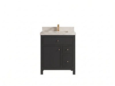 Sonoma 30 in W x 22 in D Reeded Free Standing Single Sink Bathroom Vanity