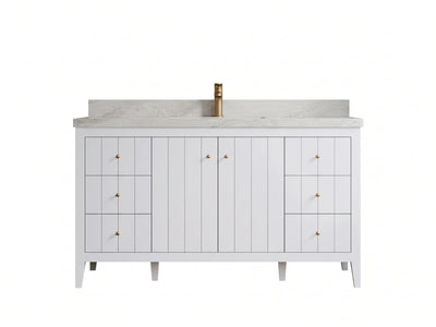 Atlanta 60 in. W x 22 in. D Single Sink Bathroom Vanity