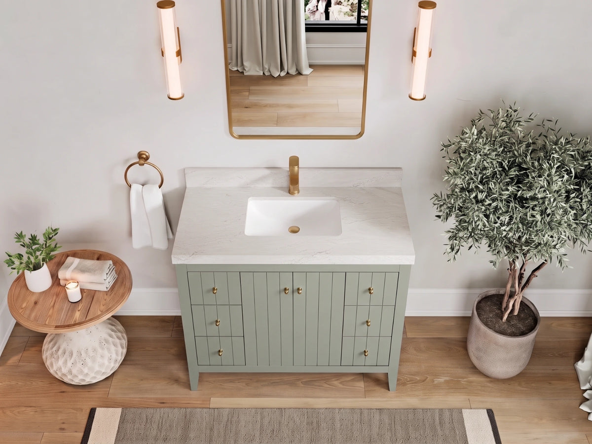 Atlanta 42 in. W x 22 in. D Single Sink Bathroom Vanity