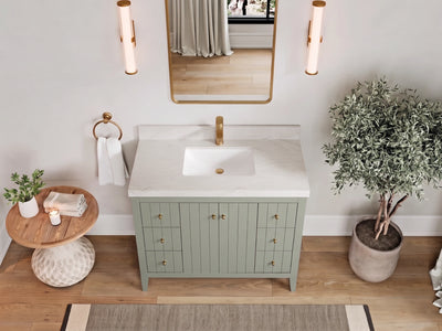 Atlanta 42 in. W x 22 in. D Single Sink Bathroom Vanity