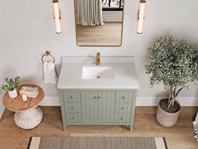 Atlanta 42 in. W x 22 in. D Single Sink Bathroom Vanity