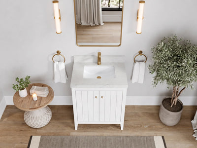 Atlanta 30 in. W x 22 in. D Single Sink Bathroom Vanity