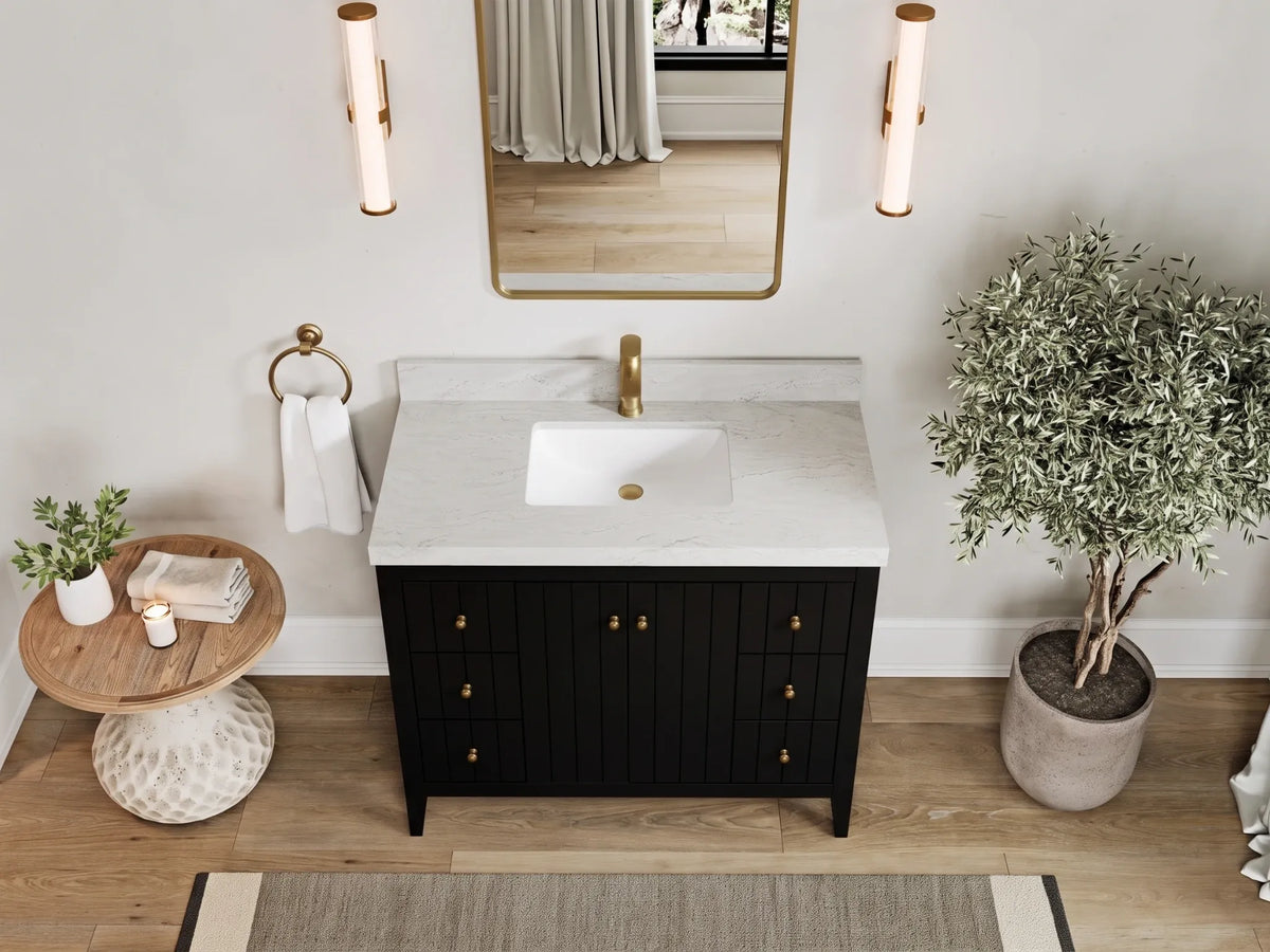 Atlanta 42 in. W x 22 in. D Single Sink Bathroom Vanity