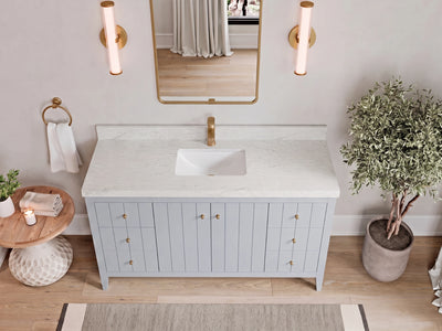 Atlanta 60 in. W x 22 in. D Single Sink Bathroom Vanity