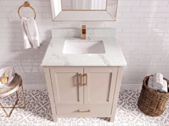 Malibu 30 in. W x 22 in. D Single Sink Bathroom Vanity - photo 33