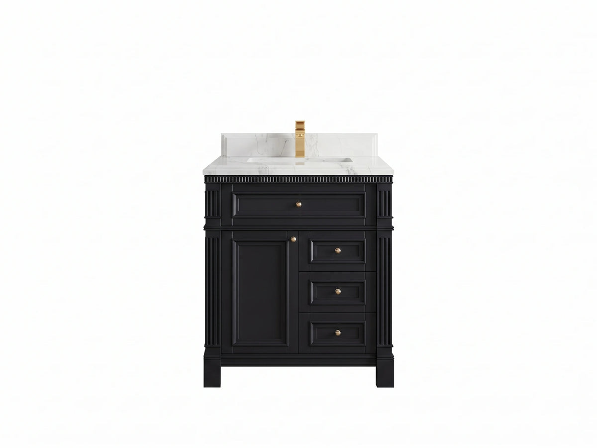 Paris 30 in. W x 22 in. D Single Sink Bathroom Vanity