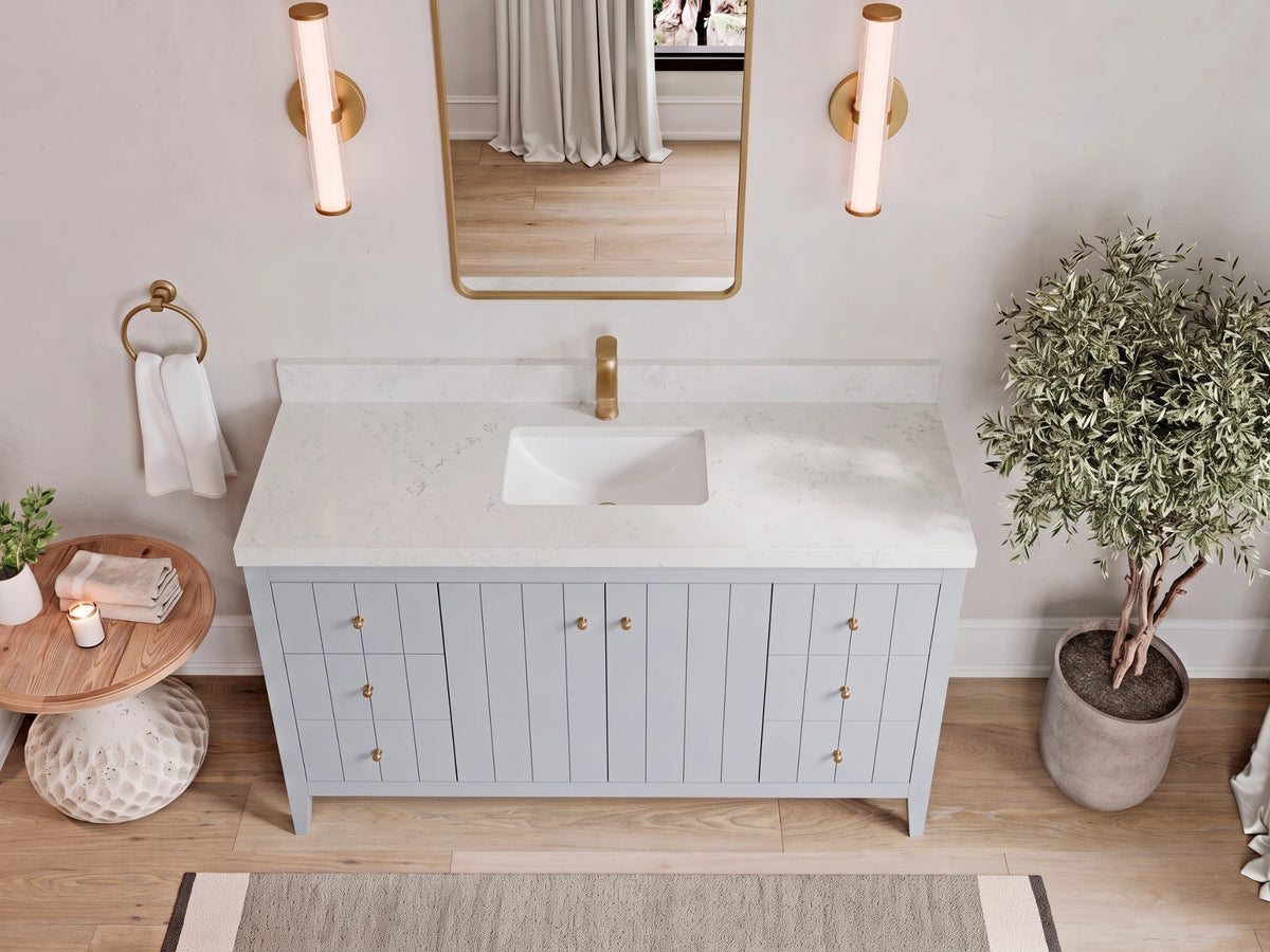 Atlanta 60 in. W x 22 in. D Single Sink Bathroom Vanity