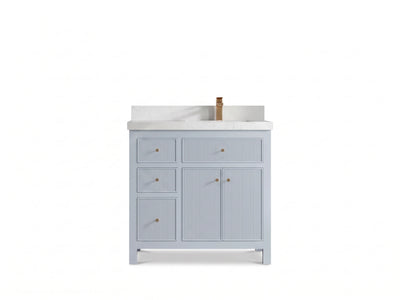 Sonoma 36 in. W x 22 in. D Right Offset Sink Bathroom Vanity