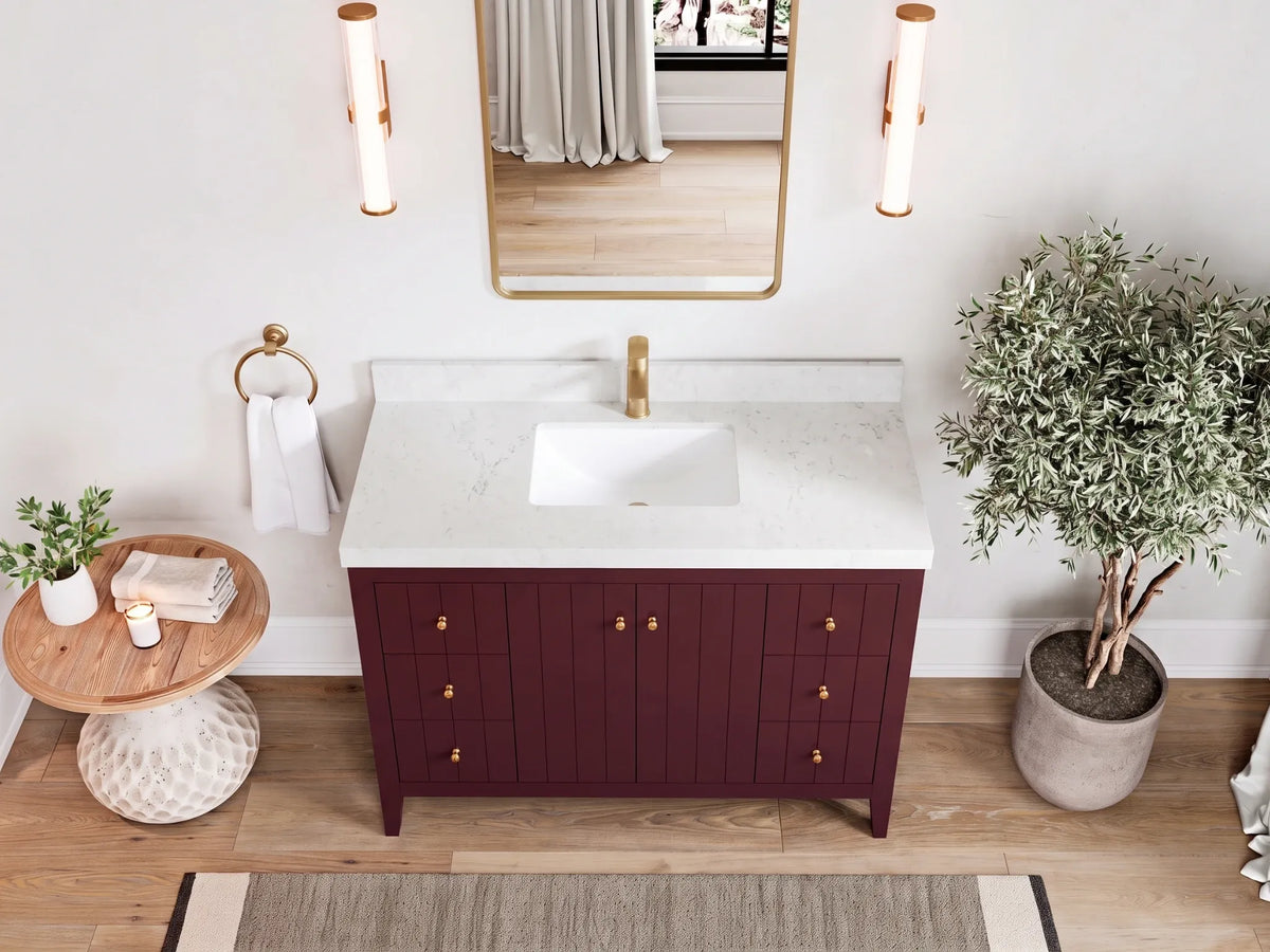 Atlanta 48 in. W x 22 in. D Single Sink Bathroom Vanity