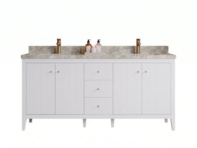 Atlanta 72 in. W x 22 in. D Double Sink Bathroom Vanity