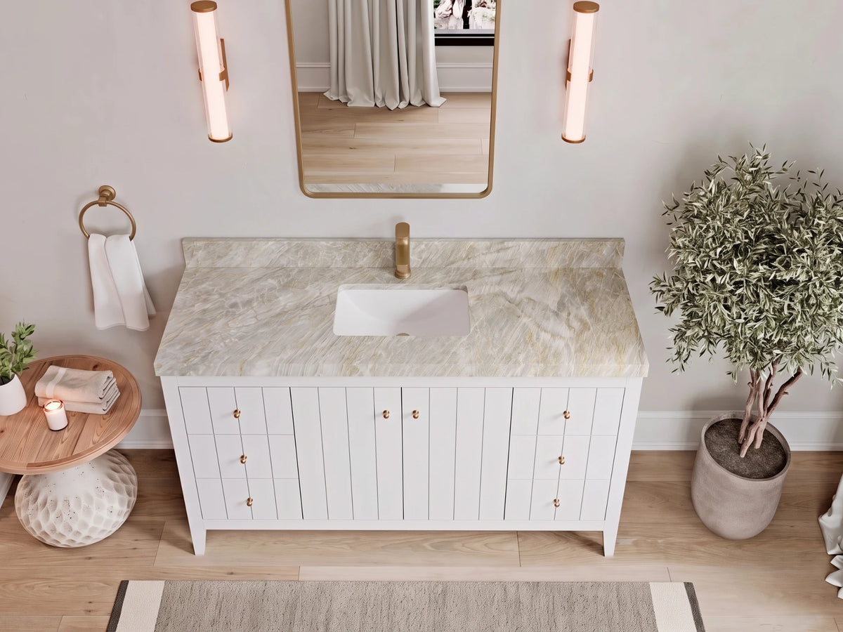 Atlanta 60 in. W x 22 in. D Single Sink Bathroom Vanity