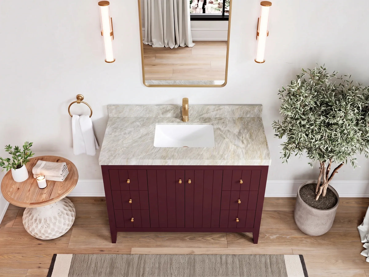 Atlanta 48 in. W x 22 in. D Single Sink Bathroom Vanity