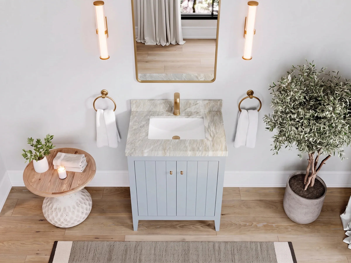 Atlanta 30 in. W x 22 in. D Single Sink Bathroom Vanity