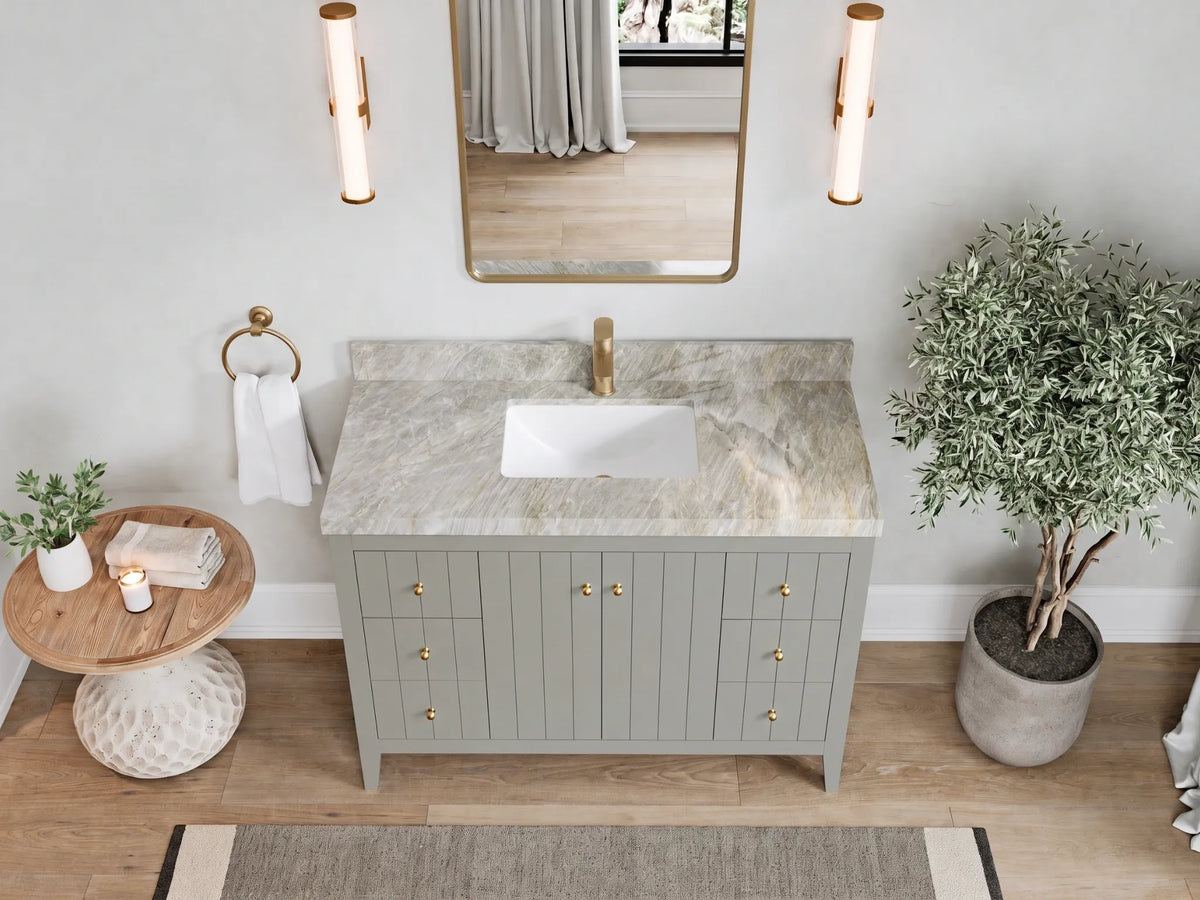 Atlanta 48 in. W x 22 in. D Single Sink Bathroom Vanity