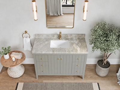 Atlanta 48 in. W x 22 in. D Single Sink Bathroom Vanity