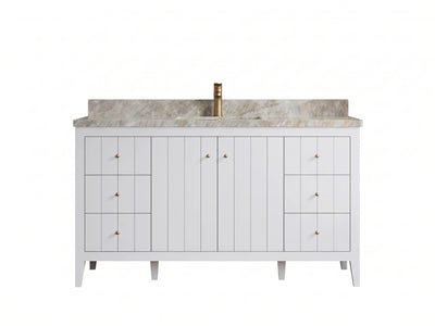 Atlanta 60 in. W x 22 in. D Single Sink Bathroom Vanity