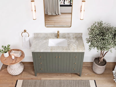 Atlanta 48 in. W x 22 in. D Single Sink Bathroom Vanity