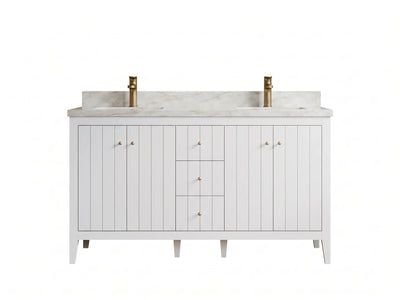 Atlanta 60 in. W x 22 in. D Double Sink Bathroom Vanity