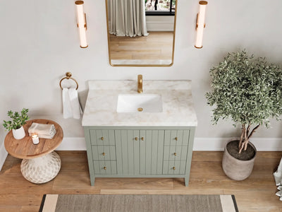 Atlanta 42 in. W x 22 in. D Single Sink Bathroom Vanity
