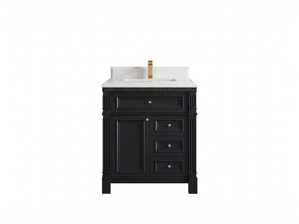 Paris 30 in. W x 22 in. D Single Sink Bathroom Vanity