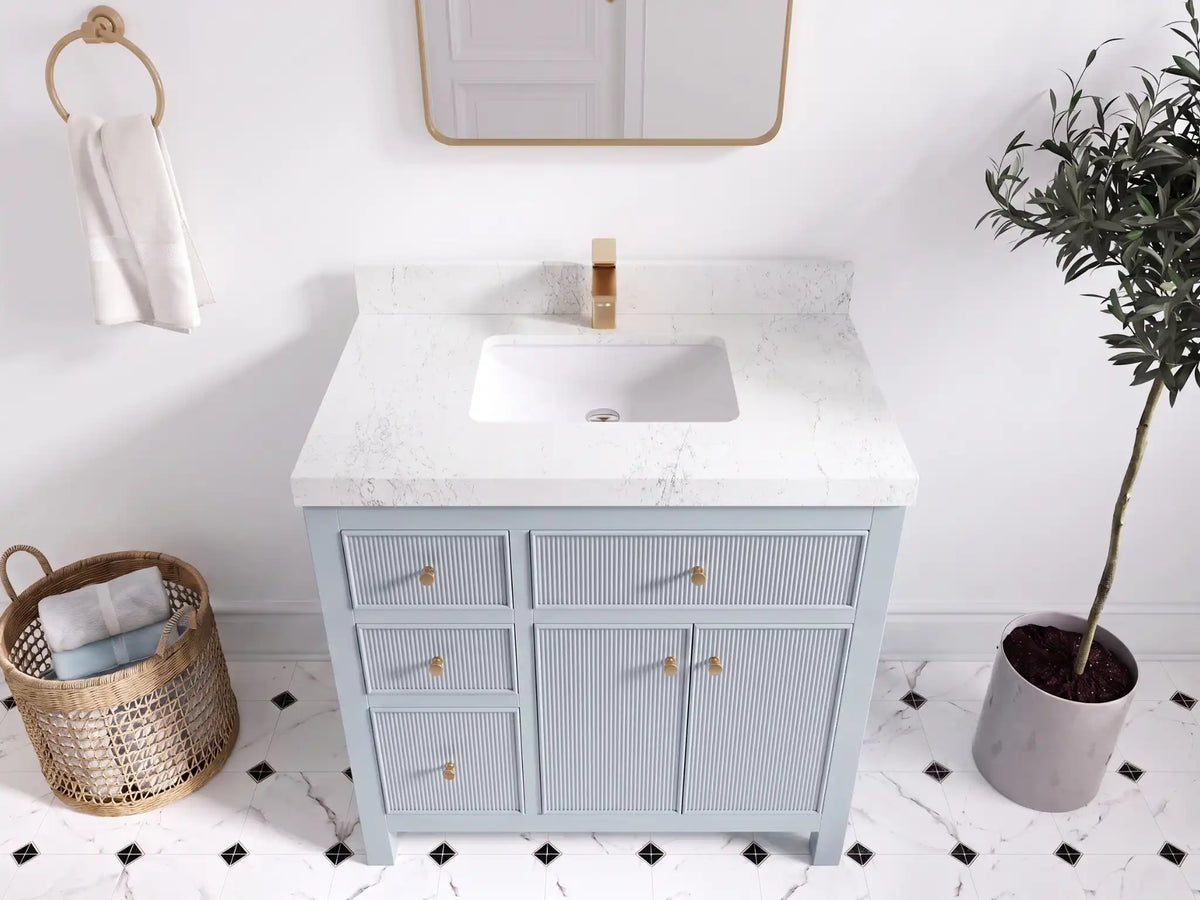 Sonoma 36 in. W x 22 in. D with Center Sink Bathroom Vanity