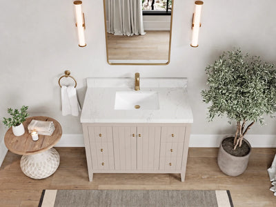 Atlanta 42 in. W x 22 in. D Single Sink Bathroom Vanity
