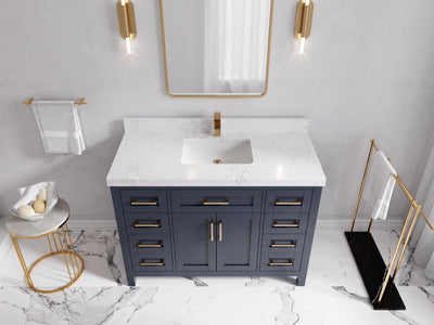 Cambridge 48 in. W x 22 in. D Single Sink Bathroom Vanity