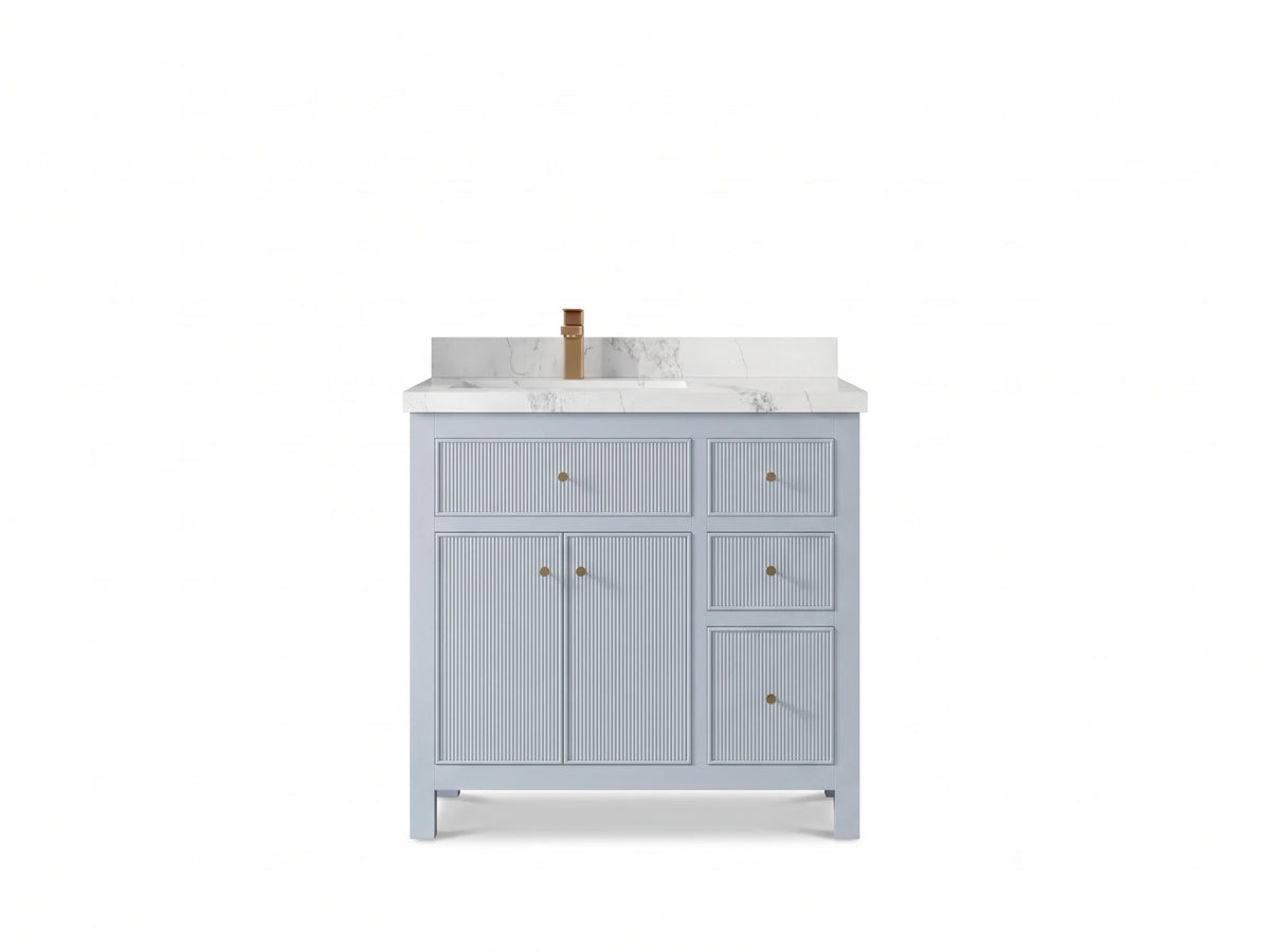 Sonoma 36 in. W x 22 in. D Left Offset Sink Bathroom Vanity