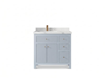 Sonoma 36 in. W x 22 in. D Left Offset Sink Bathroom Vanity