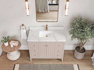 Atlanta 42 in. W x 22 in. D Single Sink Bathroom Vanity