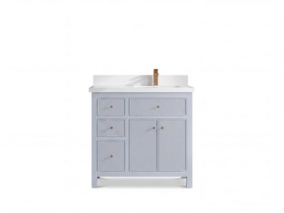 Sonoma 36 in. W x 22 in. D Right Offset Sink Bathroom Vanity