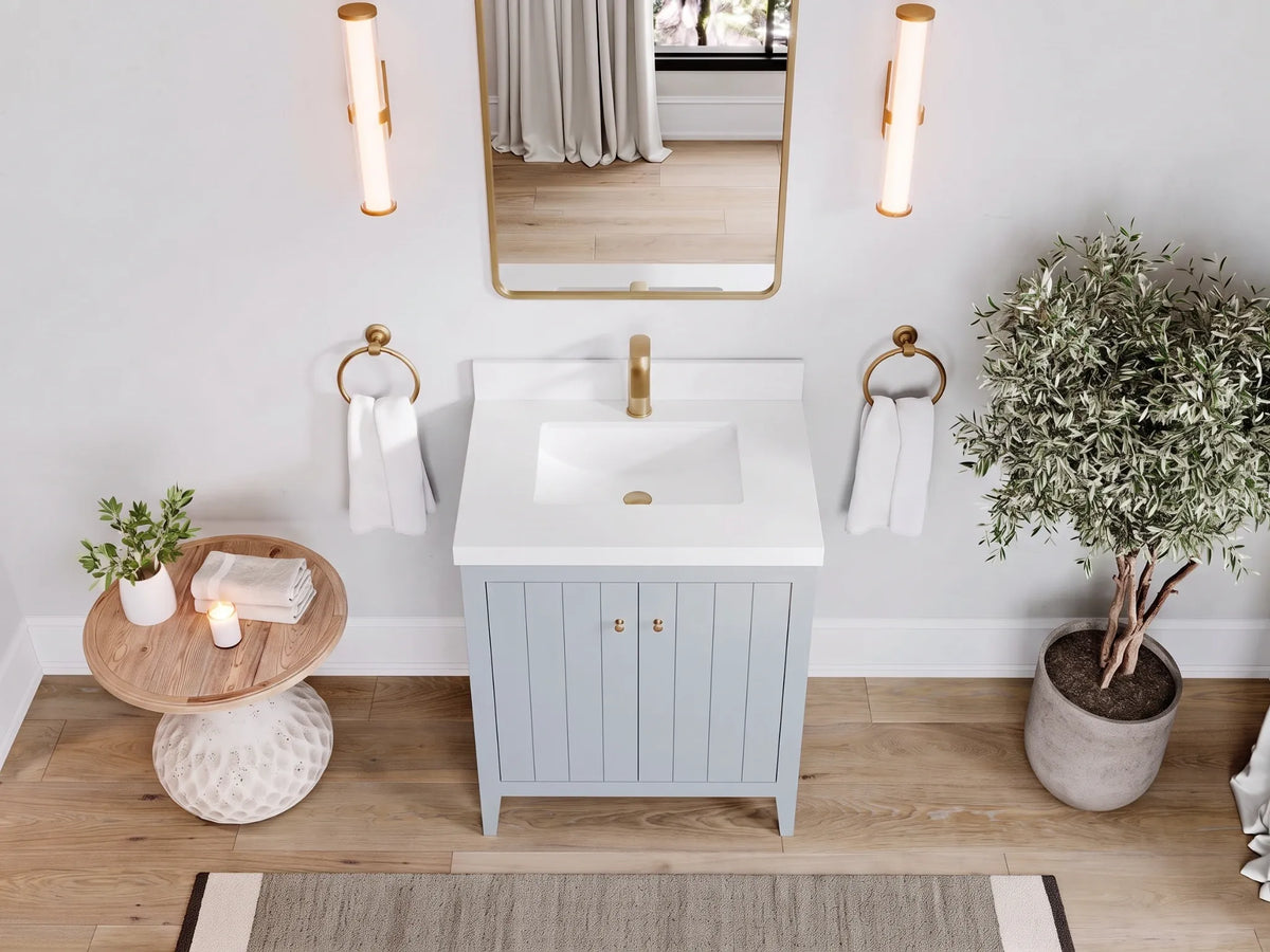 Atlanta 30 in. W x 22 in. D Single Sink Bathroom Vanity