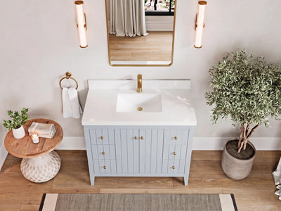 Atlanta 42 in. W x 22 in. D Single Sink Bathroom Vanity