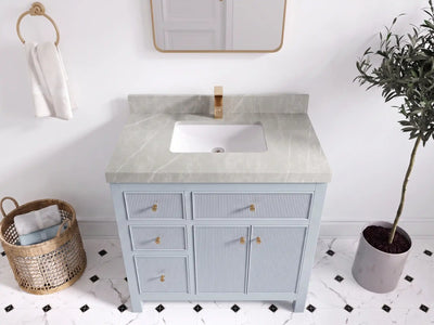 Sonoma 36 in. W x 22 in. D with Center Sink Bathroom Vanity