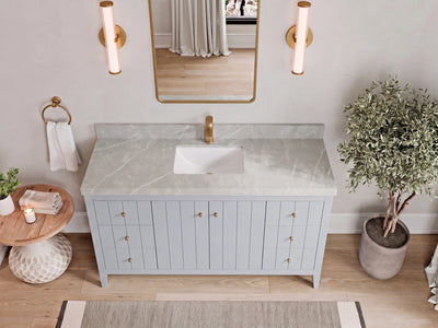 Atlanta 60 in. W x 22 in. D Single Sink Bathroom Vanity