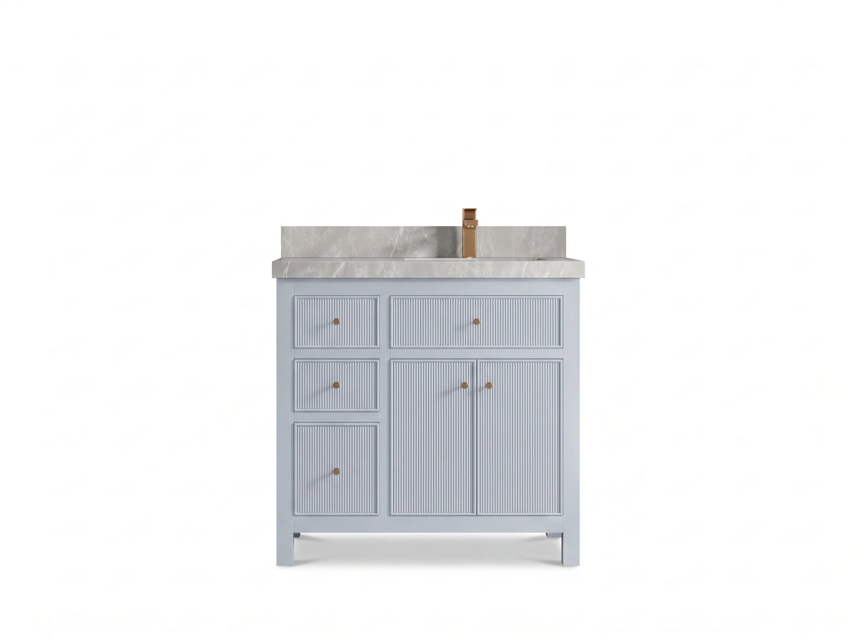 Sonoma 36 in. W x 22 in. D Right Offset Sink Bathroom Vanity