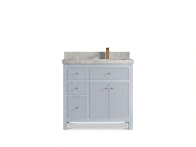 Sonoma 36 in. W x 22 in. D Right Offset Sink Bathroom Vanity