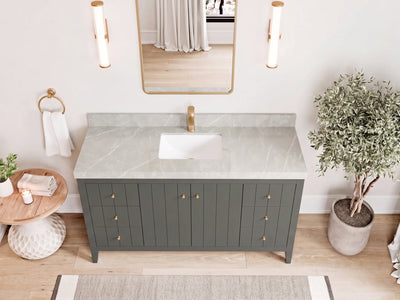 Atlanta 60 in. W x 22 in. D Single Sink Bathroom Vanity