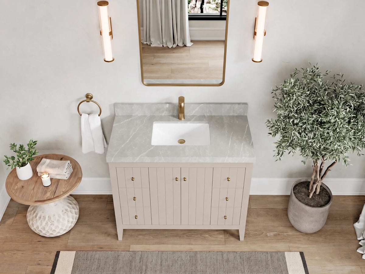 Atlanta 42 in. W x 22 in. D Single Sink Bathroom Vanity